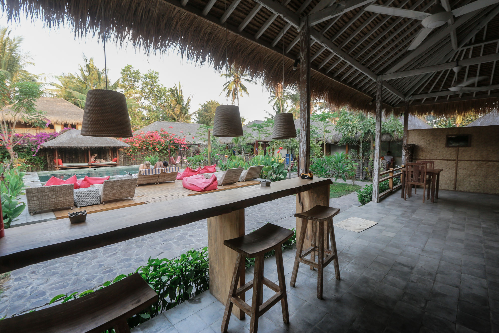 3W Cottages And Villas Gili Air Exterior foto