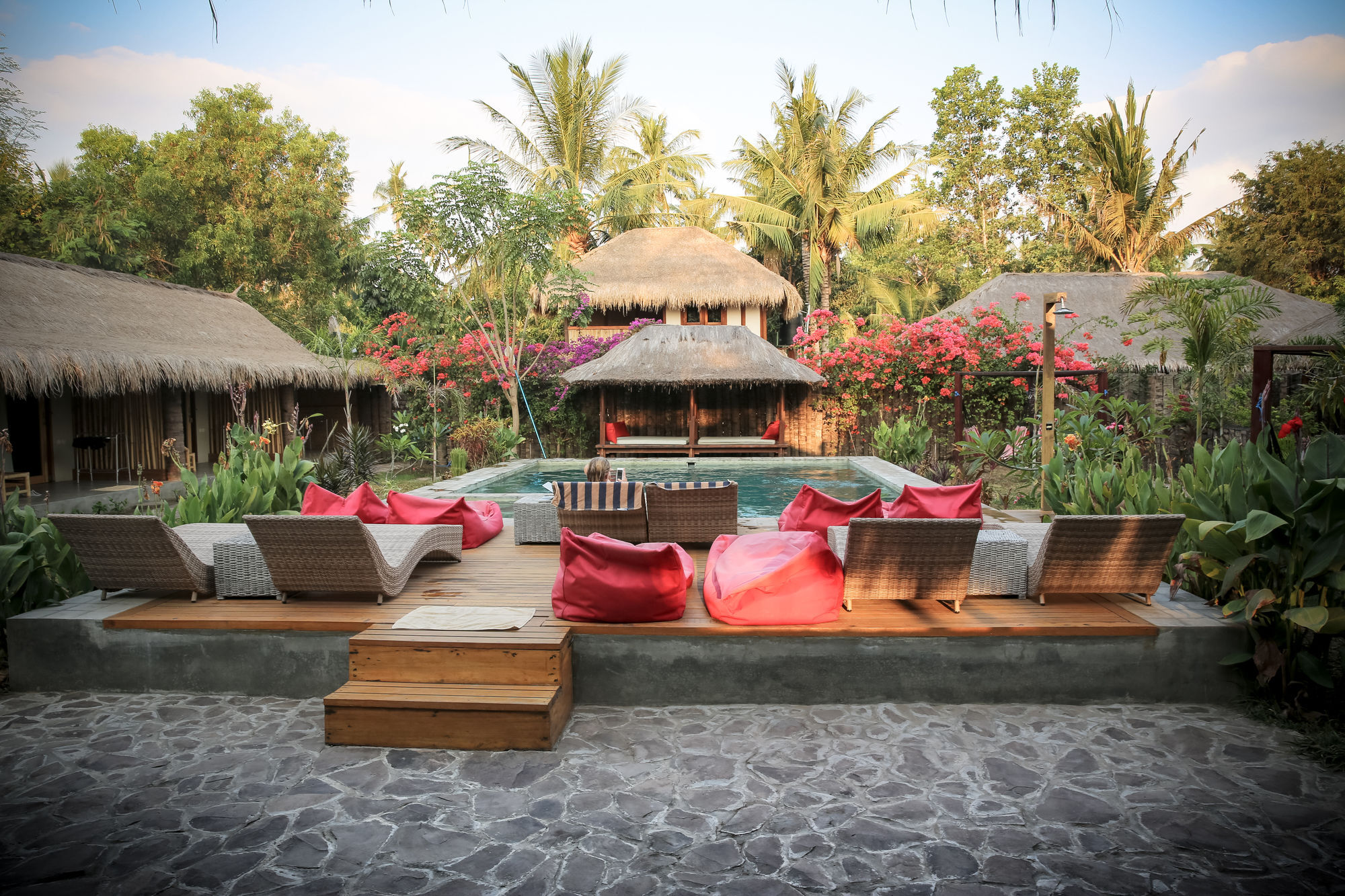 3W Cottages And Villas Gili Air Exterior foto